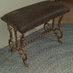 Victorian Brass Mini bench