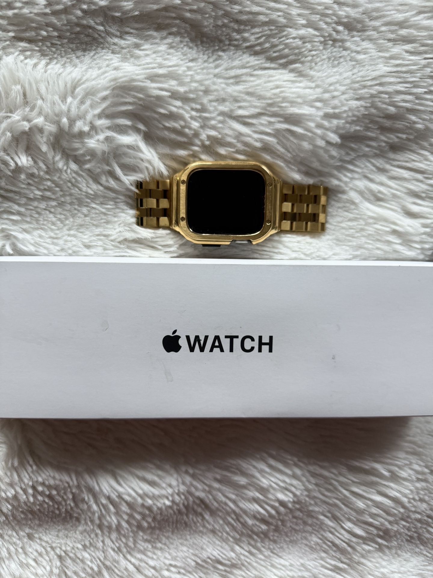 Apple Watch SE (Gen 2) 44mm Silver AI Blue Could SL CEL