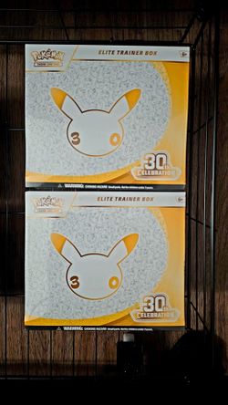 Pokemon 30th Anniversary Celebration Elite Trainer Box ETB