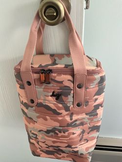 LUG WINE OR COOLER BAG/ CAMO PINL