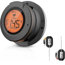 Smart Smoker Thermometer-Bluetooth Meat Thermometer for Grilling