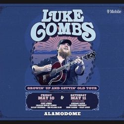 Two Luke Combs 2-Day Tickets Floor Seats