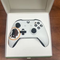 Xbox 1 wireless controller Washington Redskins