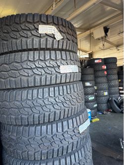 🚨🚘Vendo set de llantas Lt 37x12.50 17 Hankkok tires allterain