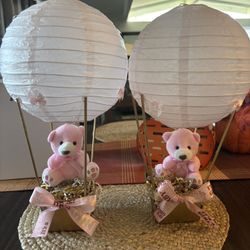 Baby shower centerpiece