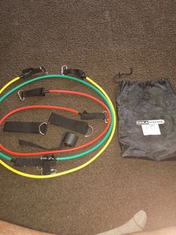 Hola Hatha Workout Bands And Bag