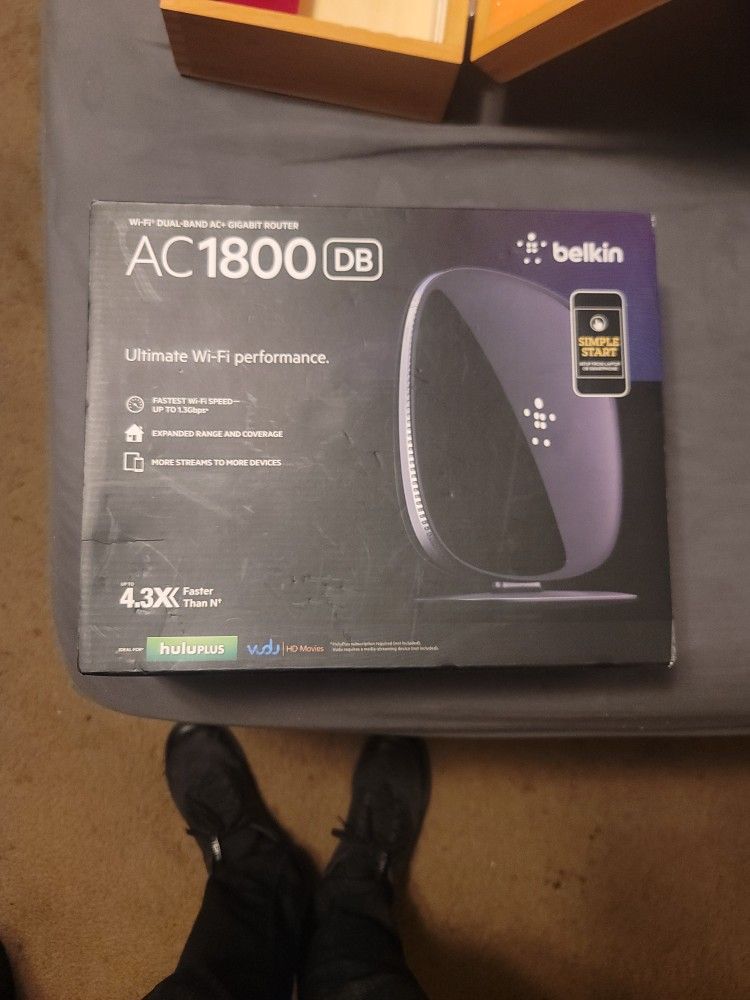 Belkin Dual-Band AC+ Gigabit Router