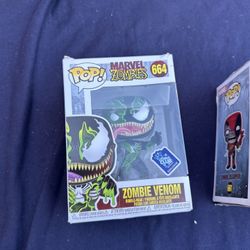 Marvel Zombies Venom And Deadpool Funko Pop Halloween 