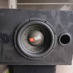 JbL 12 Inch High excursion subwoofer 1600 Watts D2  