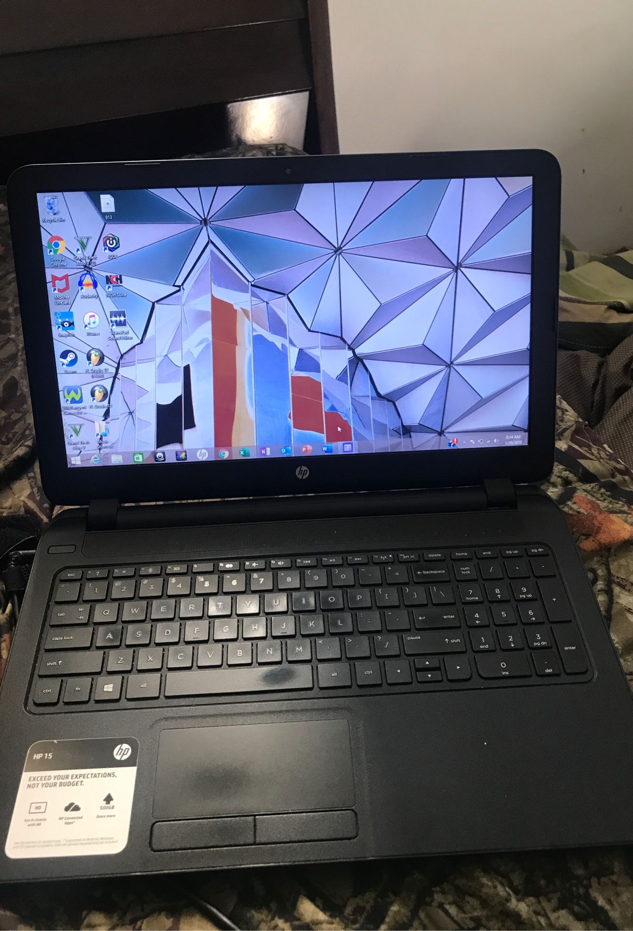 Hp 15 laptop