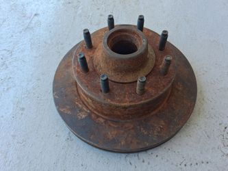 2001 Ford F250 ABS Front Rotor