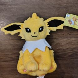 New 9" Jolteon Pokemon Plush