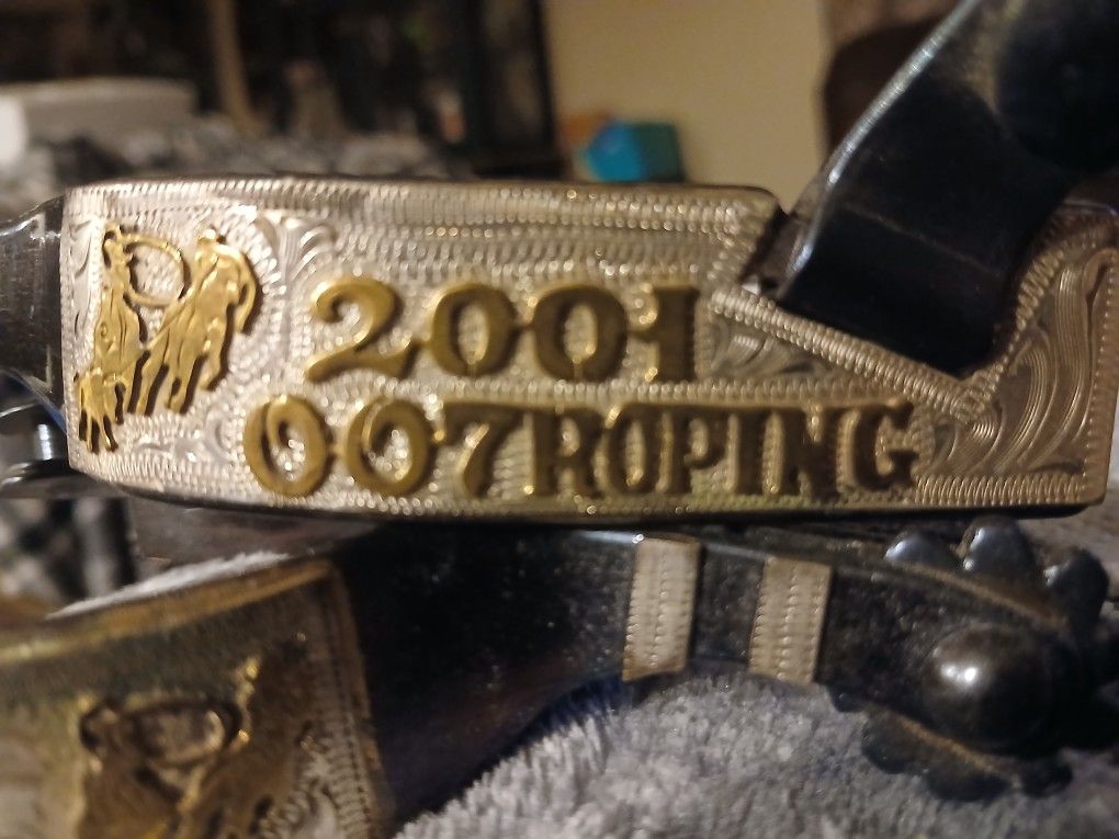 2001 007 ROPING SPURS