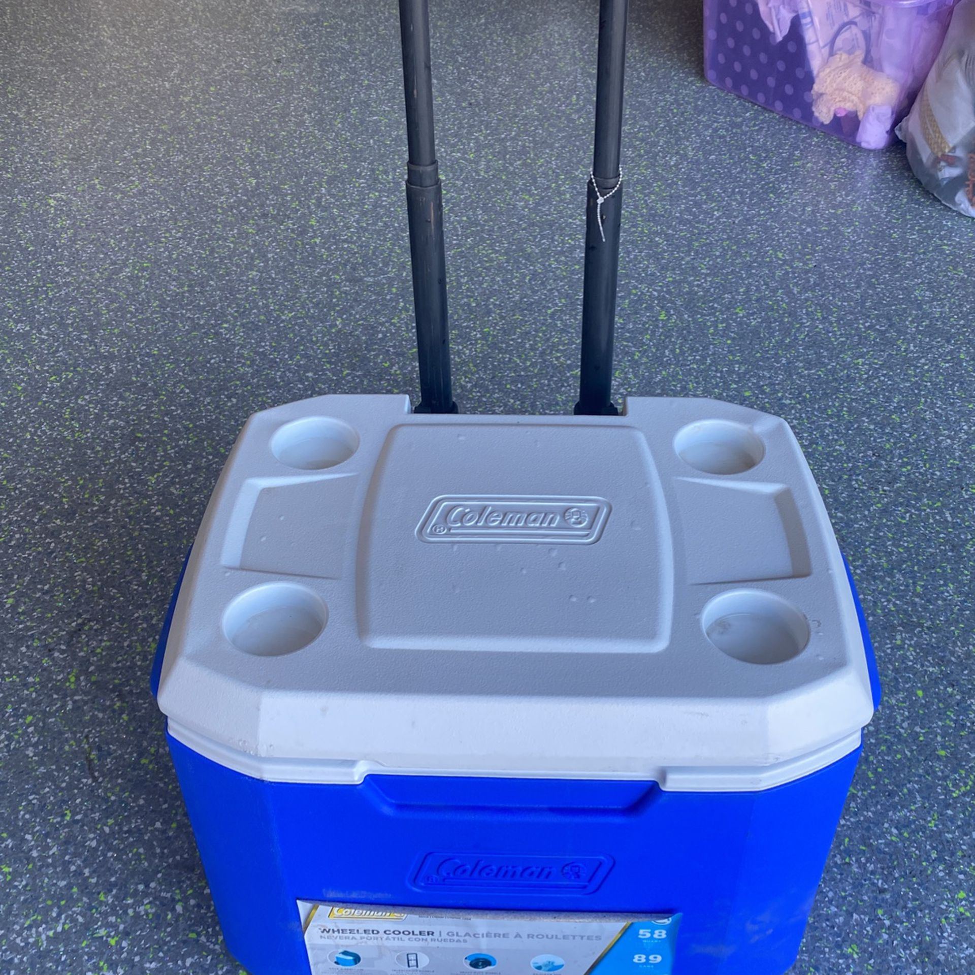 Coleman Wheeled Ice Chest Cooler