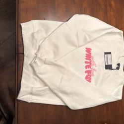 White fox sweatshirt Brand NEW XXXS