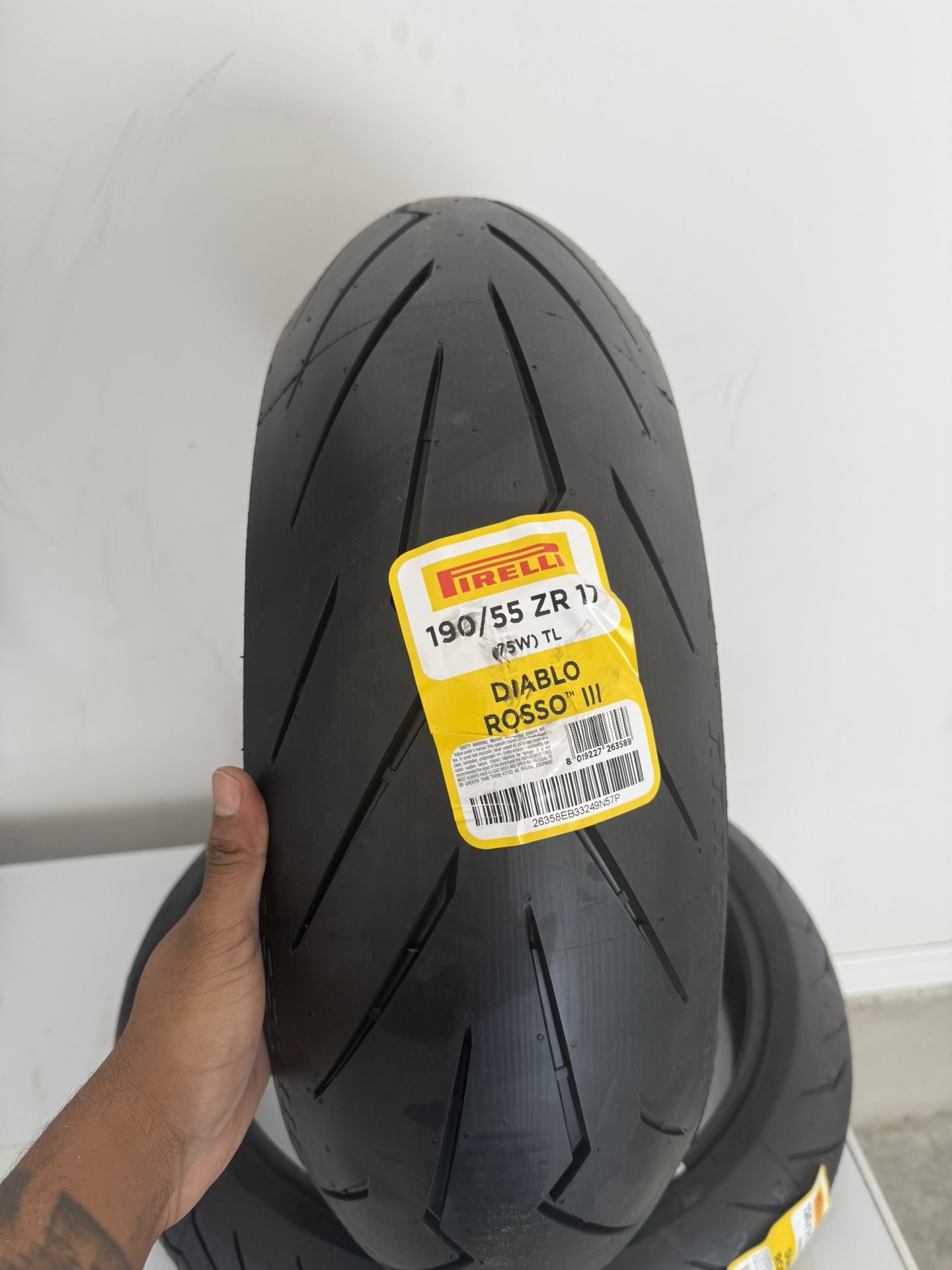 *Brand New  Set Pirelli Motorcycle Tires Diablo Rosa lll