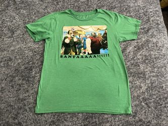 ELF Boy’s Green Santa T-Shirt Size XL