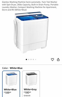 Portable washer