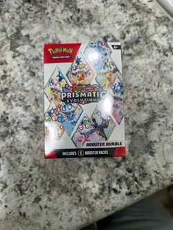 Prismatic evolution booster Bundle