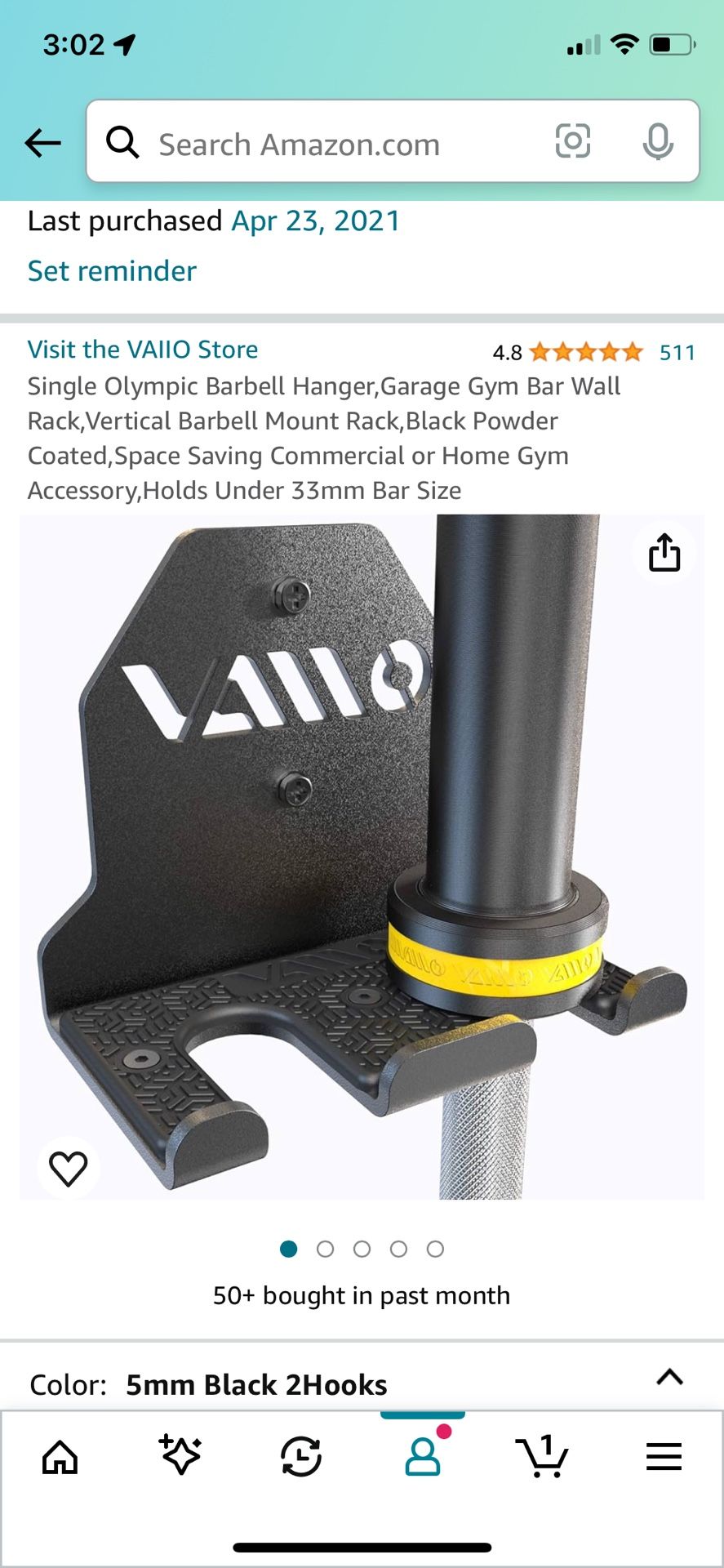 Barbell Wall Rack