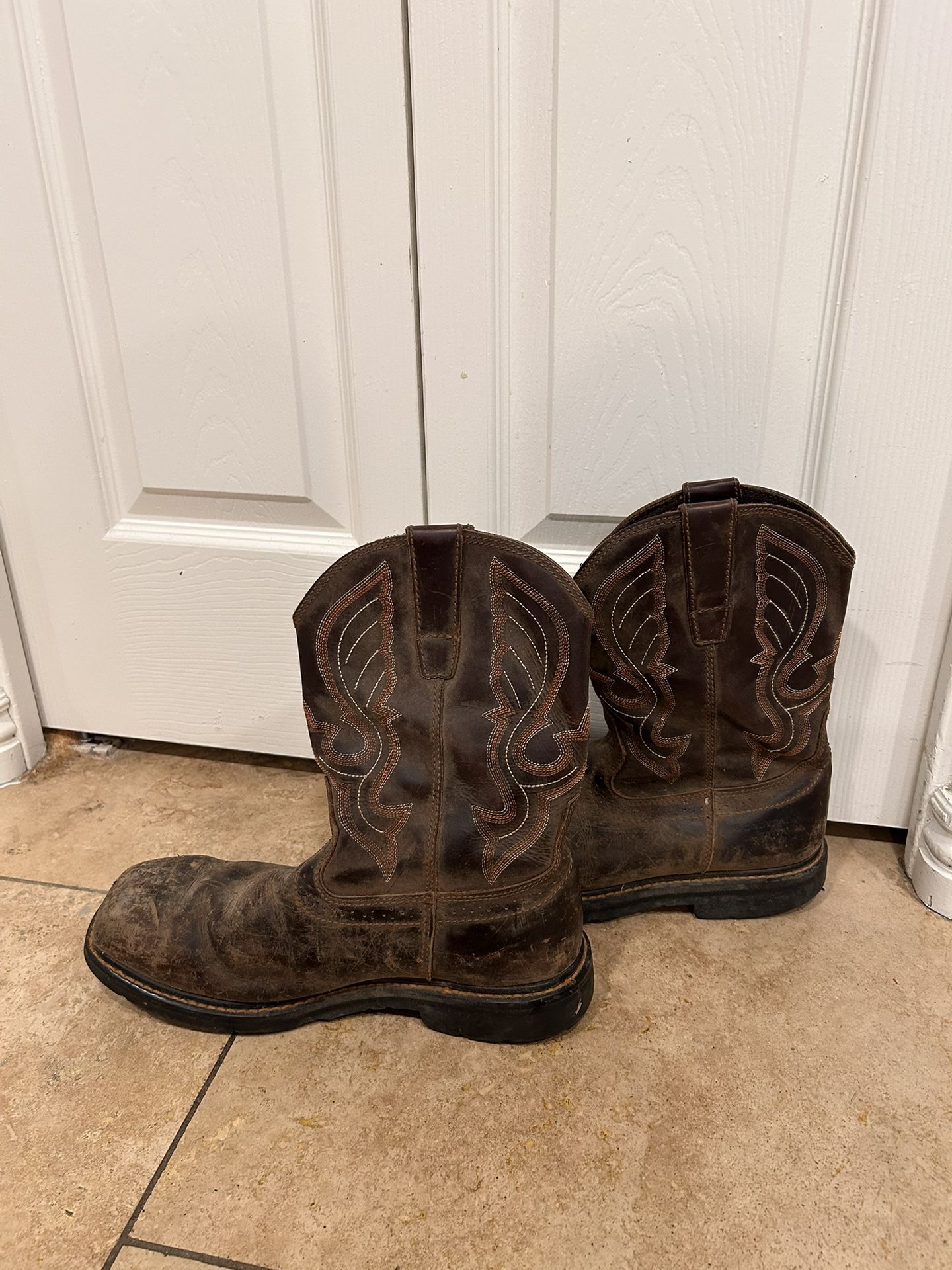 Cody James Western Work Boot Steel Toed Boots Size 10D