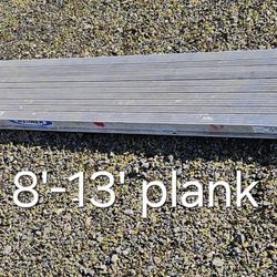 Plank Werner aluminum (8'-13')