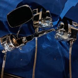 Harley Davidson Front Dual Brake Caliper,Handle And Mirror 