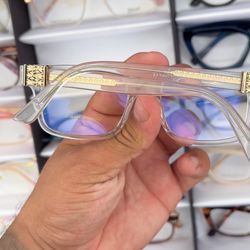 Designer Eye Prescription Lenses Gucci And Chrome Heart