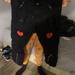 Broken Hearted Focus Jeans