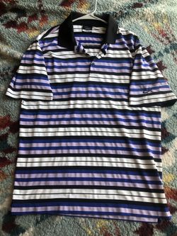 Nike Dri Fit Men’s Size Large Golf Polo Shirt Tour Issue