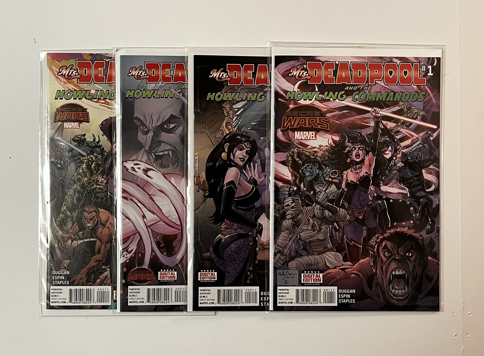 Marvel Mrs. Deadpool & The Howling Commandos Comic Collection