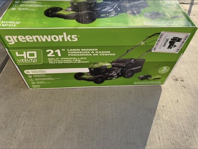 Greenworks 21 Inch Lawnmower