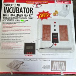 Circulated Incubator With Air Fan Kit