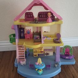 Fisher Price My First Dollhouse Toy With Accessories ( Price Firm!)