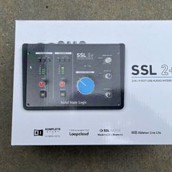 Solid State Logic SSL 2+ MKII USB-C Audio Interface (Brand New)
