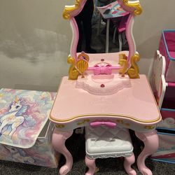 disney princess vanity