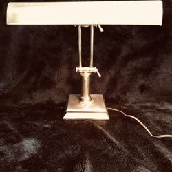 Vintage Brass Desk/piano Lamp 