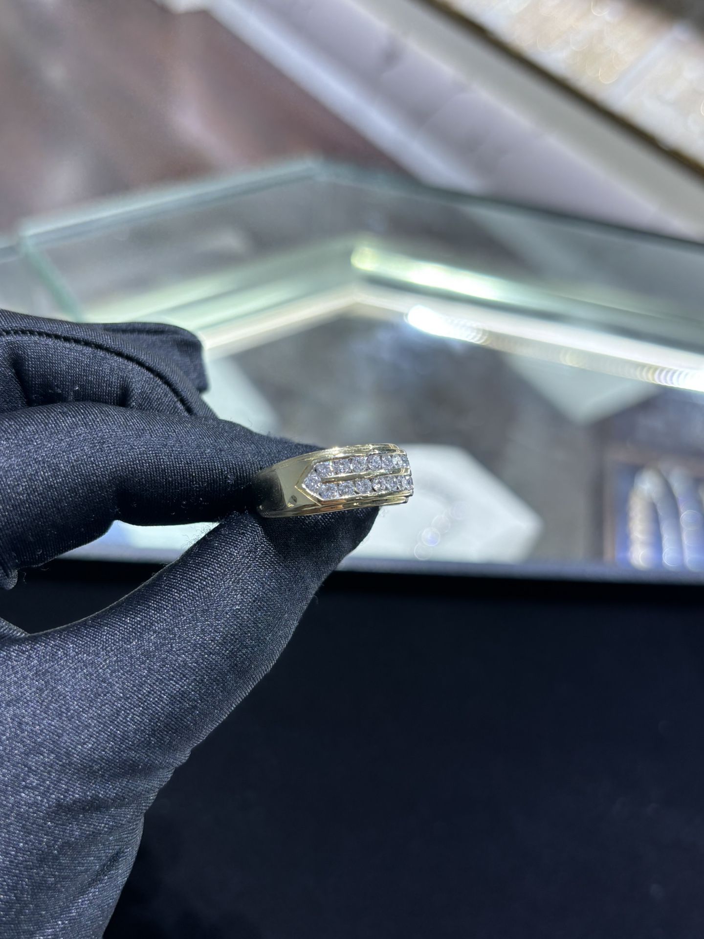 10k Gold Diamond Ring