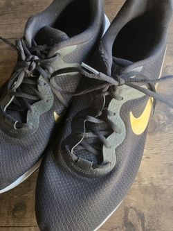 Nike  Sneakers Black and Gold