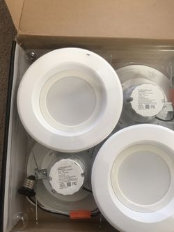 Recessed Downlight. 6inch 13w (4 pieces )