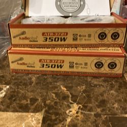 Audio pipe And Rockville Speakers