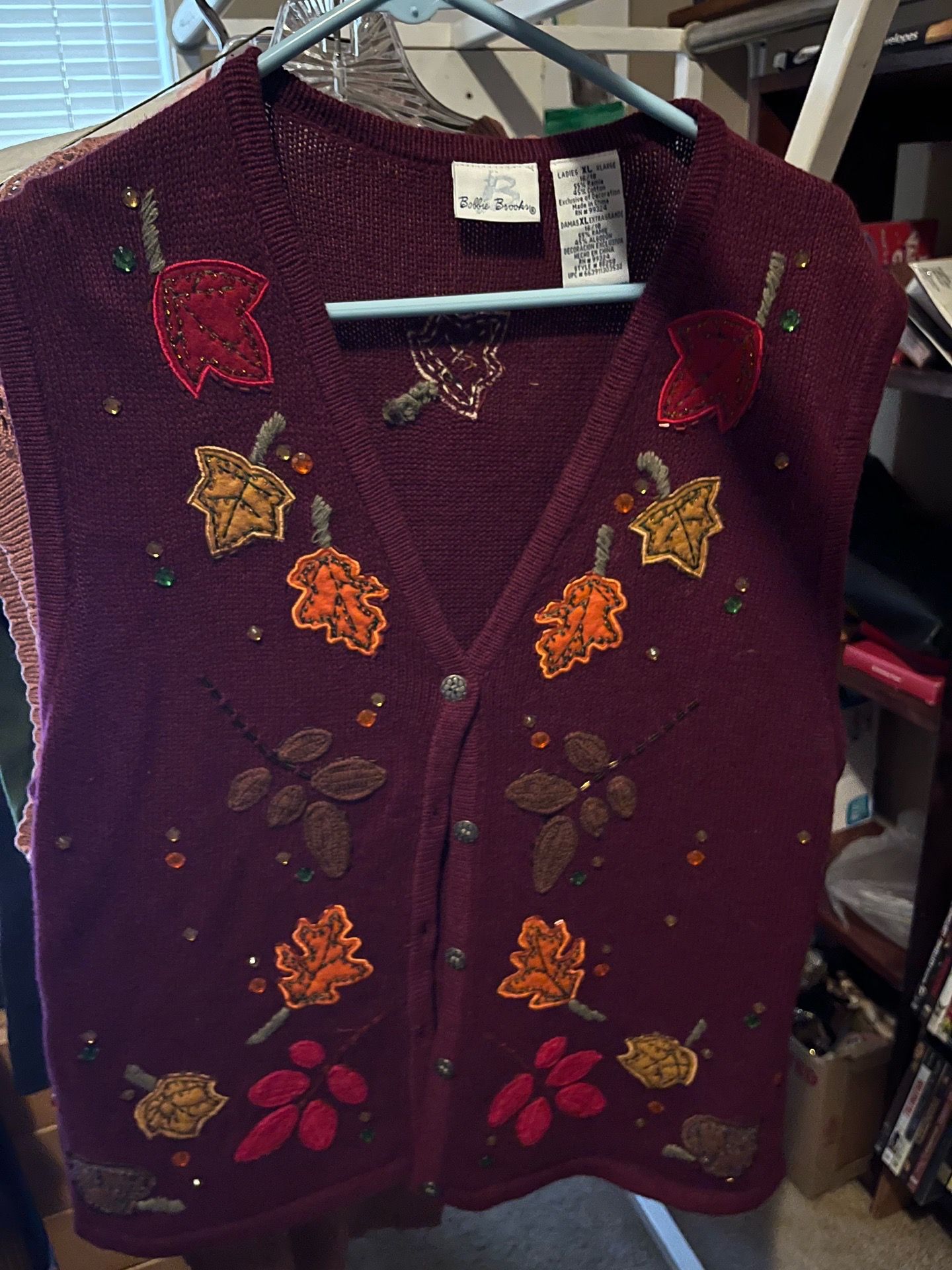 Bobbie Brooks sweater vest XL