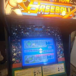 SNK BASEBALL ARCADE MACHINE