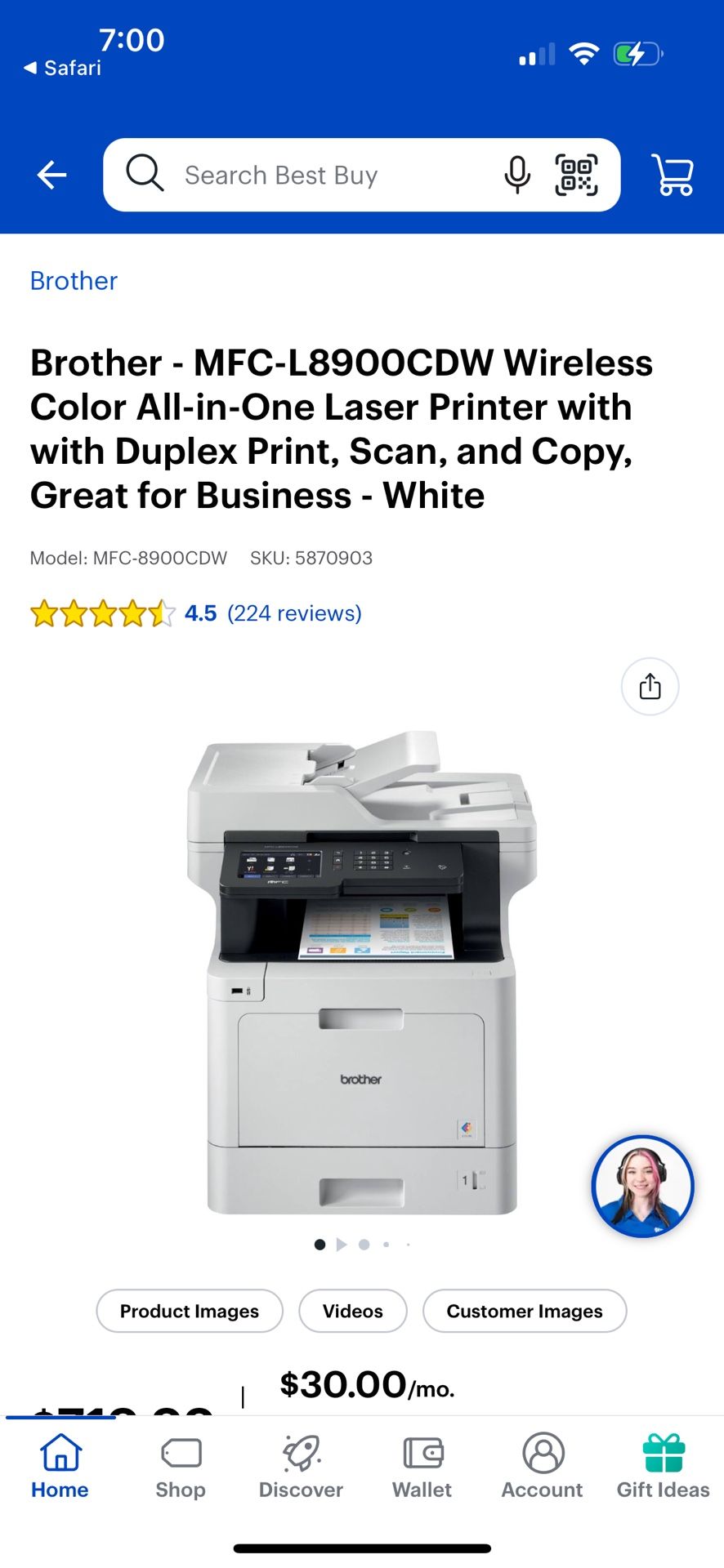 Printer/copy Machine All In One