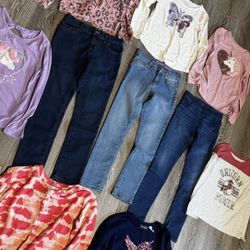 Girls Clothes Size 7,8 In New Condition 