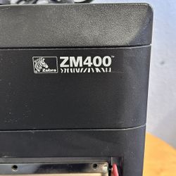 Zebra ZM400 Thermal Transfer Label Printer USB Serial Parallel