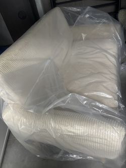 Like-new Wayfair Corduroy Sofa in Beige