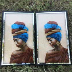 Nubian hanging wall picture