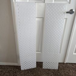 IKEA Milsbo Tall Acrylic Pegboard