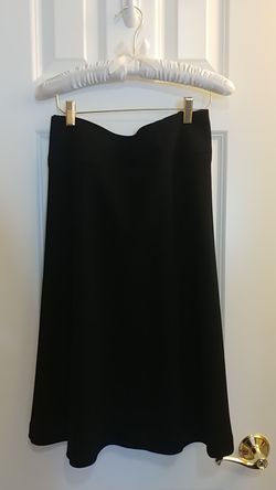 Calvin Klein black flair skirt - 18w